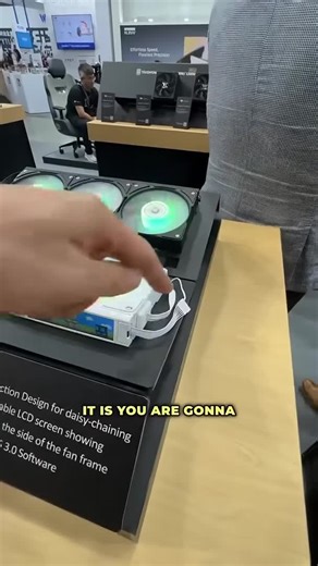 RGB Fans With LCDs in Them!?