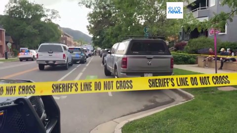 Flamethrower attack in Colorado leaves eight injured at Israeli hostages rally