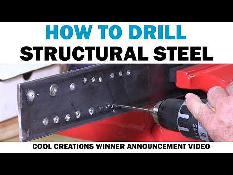 Drilling Through Structural Steel With New & Old Drill Bits | Fasteners 101