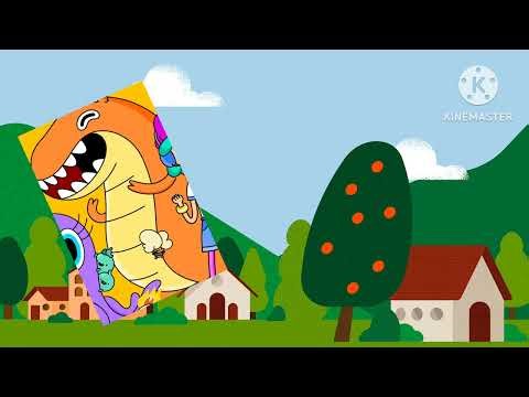 YouTube kids intro splash Dente with Slime