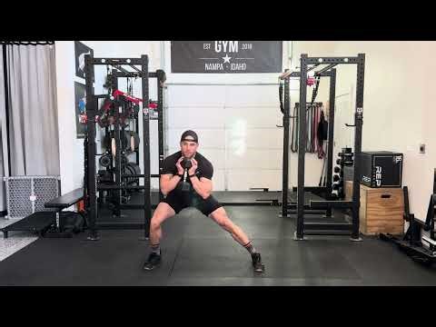 DB Side Lunge (Alternating)