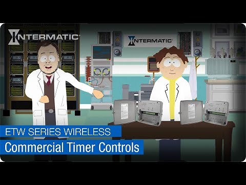 NEW Intermatic ETW Series Wireless Commercial Timer Controls