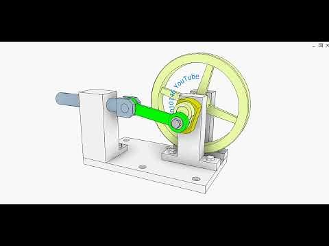 Converting two way linear motion into one way rotation 9
