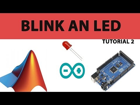 2. How to blink an led using Matlab simulink and arduino