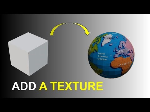 Add Texture Image & Color to Object in Blender (Step-by-Step Tutorial)