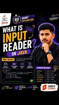 InputReader in Java 🔥 | Fast Input Method for Competitive Programming 🚀