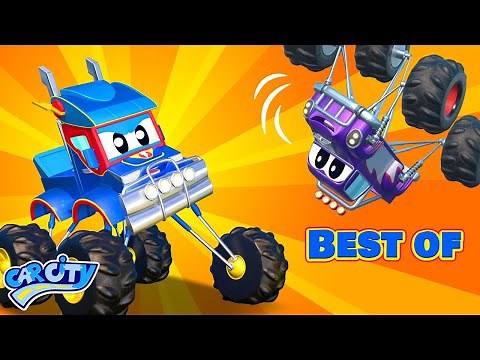 The Best of MONSTER TRUCK Cartoons | SuperTruck - Rescue | Cartoons
