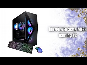 iBUYPOWER Slate MESH Gaming PC Review | i7 14700F + RTX 5070 = Power Combo!