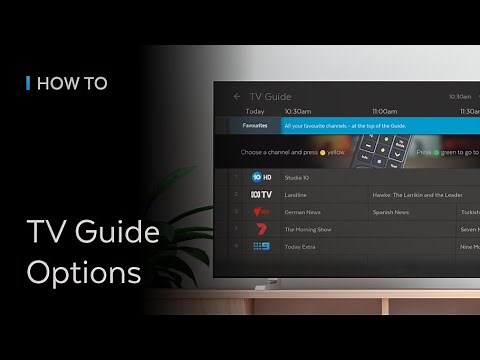 How To - Fetch TV Guide Options