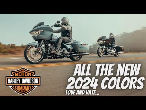 All the 2024 colors / Rich buy's the new cvo Road glide st