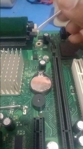 Bios Reset factory default of Fujitsu desktop #Shorts