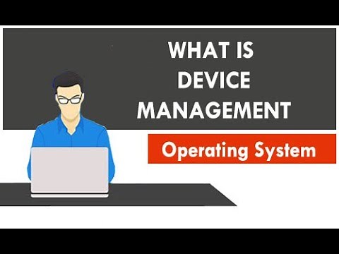 What is Device Management in OS