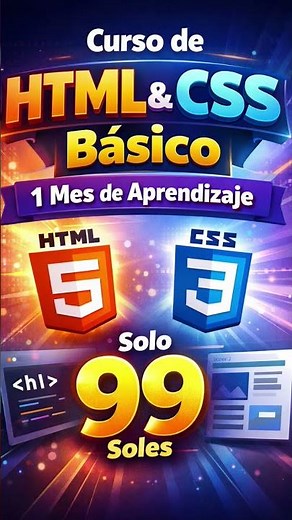 Aprende HTML y CSS desde CERO en 30 días 🚀 | Curso completo
