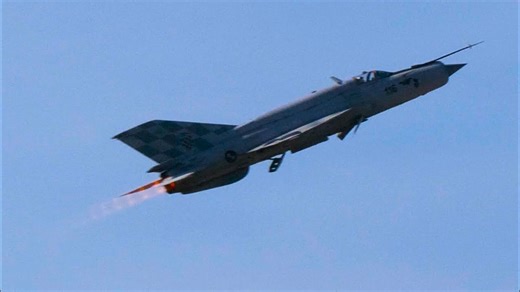 Croatia’s MiG-21 Flies One Last Time