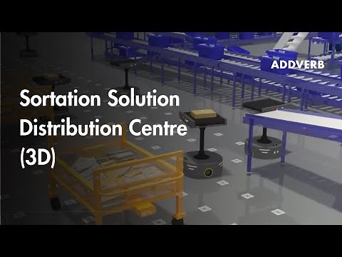 Robotic Sortation Solution | Streamlining Distribution Center Operations | Addverb