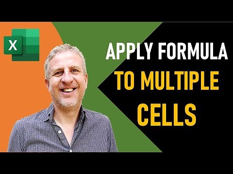 Apply Formula to Multiple Cells in Excel | Use the Same Formula in Entire Column, Row or Table
