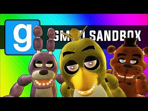 Gmod: Five Minutes at Freddy's (Garry's Mod Sandbox Funny Moments)
