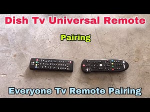 Dish Tv Remote pairing With Tv Remote | Dish Tv Remote pairing