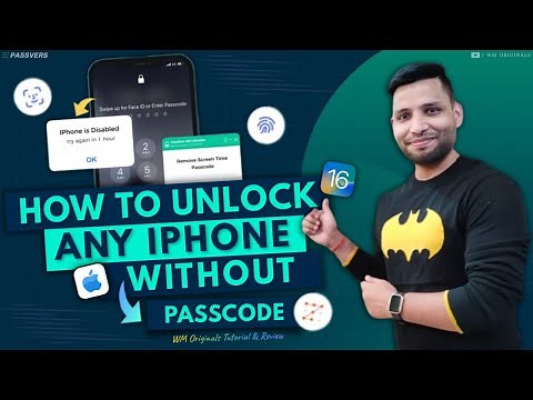 How to Unlock iPhone without Passcode if forgot (2023) iPhone Unavailable or Disabled? Unlock Now!
