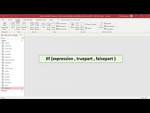 How to use IIF and SWITCH functions in MS Access - Office 365