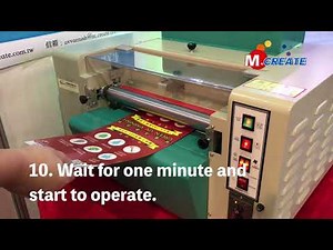 UV Coating Machine Operation Guide