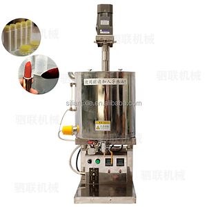 [Hot Item] Silian Cost-Effective Semi Automatic Heating, Stirring and Filling Equipment for Cosmetics Lip Balm Filling Machine