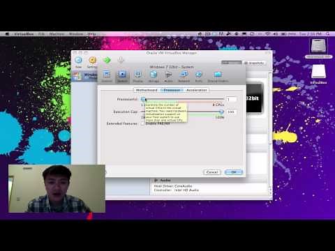 Installing Virtual Box and Windows 7 on Mac OSX