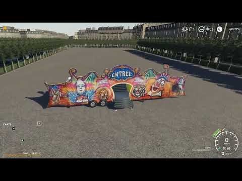 Remorque Caisse Cirque V2 FS19