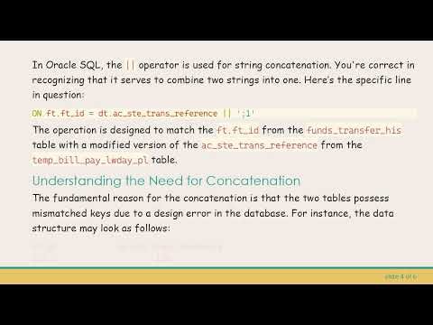 Understanding the INNER JOIN in Oracle: A Simple Guide to SQL String Concatenation