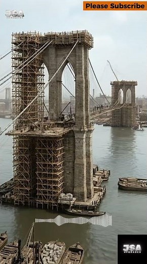 How New York Built the | Brooklyn Bridge | After Its Engineer Died 🌉