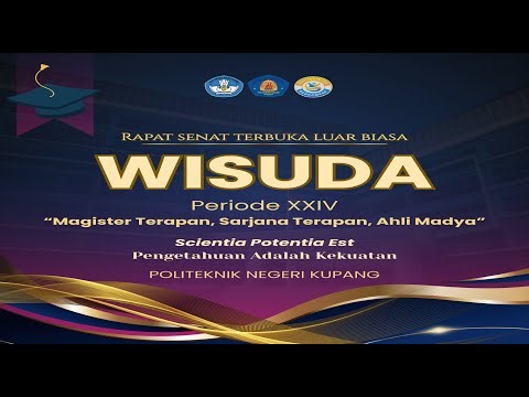 Wisuda Magister Terapan, Sarjana Terapan dan Ahli Madya Periode XXIV 2025