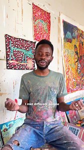 Boyd Bishonga is a Zambian contemporary artist whose work bends the familiar into the surreal. Paintings alive with bold colours and figures, sculptures forged from discarded metal, and pottery that echoes tradition while pushing boundaries. Every piece is a conversation between heritage, fears and imagination, between the raw and the refined. Through his hands, ordinary things become extraordinary stories of identity, memory, and expression. | Zambian Landscape