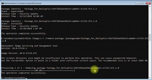How To: Remove Updates from Windows 10 using Command Prompt - Choice Technology Solutions, LLC