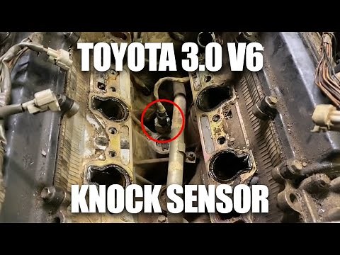Knock Sensor Replacement How To - Toyota 4Runner Pickup 3.0 3VZE Intake Manifold Removal