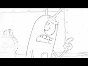 Spongebob squarepants plankton’s army sketch
