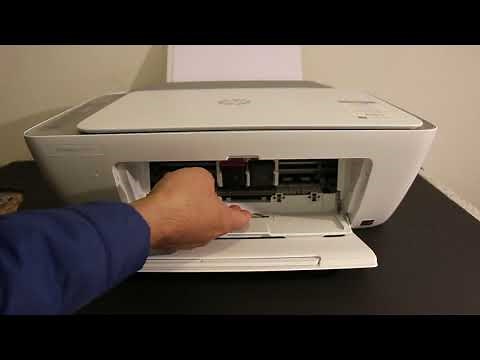 Installing Ink and Aligning Cartridges in HP Deskjet 2755 Printer !!