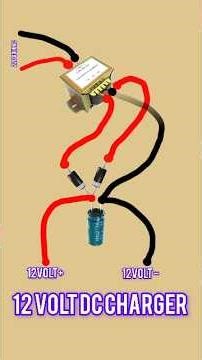 How a 12 Volt DC Charger Circuit Works