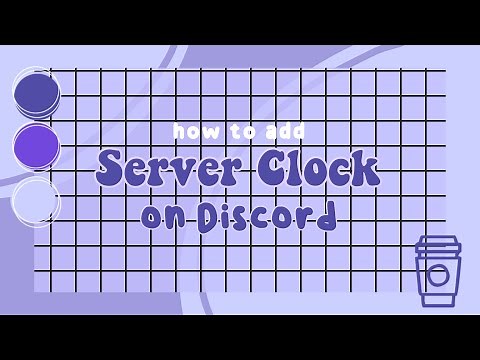 HOW TO ADD SERVER CLOCK ON DISCORD | easy & simple