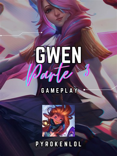 Guia gwen gameplay #leagueoflegends #info #tutorial #guia #gameplay | league of legend