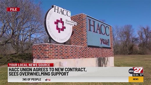 HACC union agrees to new contract