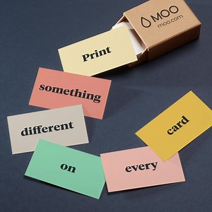 1.3K views · 75 reactions | One box. Multiple designs. No extra cost. That’s a reason to MOO it. | moo.com | Facebook