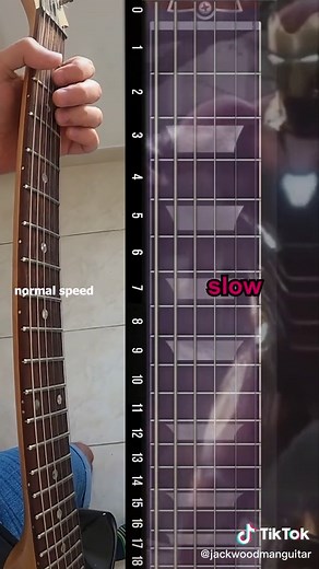 How to play Jarvis riff from Iron man #ironman #jarvis #guitar #guitartok