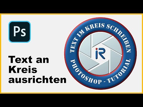 Photoshop - Text an Kreis ausrichten