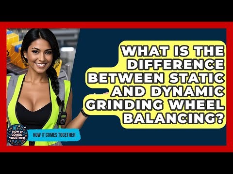 What Is The Difference Between Static And Dynamic Grinding Wheel Balancing? - How It Comes Together