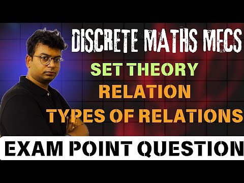 Btech discrete maths| MFCS |unit -2 set theory |Relations |types of relations| #discretemathematics