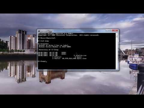 CMD Tips & Tricks -Part 5- Write Data Into Text (.txt) File