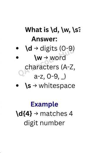 Regex Interview Questions & Answers | Real Time Examples | Easy Explanation #manualtesting #corejava