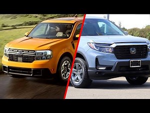 2023 Ford Maverick vs 2023 Honda Ridgeline: Epic Pickup Truck Showdown