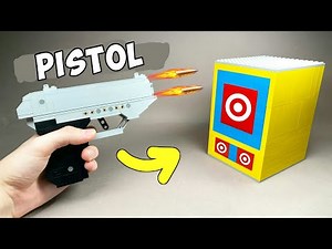 How to make a Lego Pistol / Easy Lego Tutorial