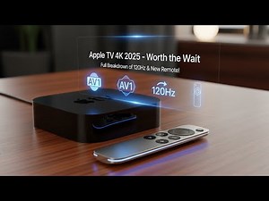 Apple TV 4K 2025 – Worth the Wait Full Breakdown of AV1, 120Hz & New Remote!